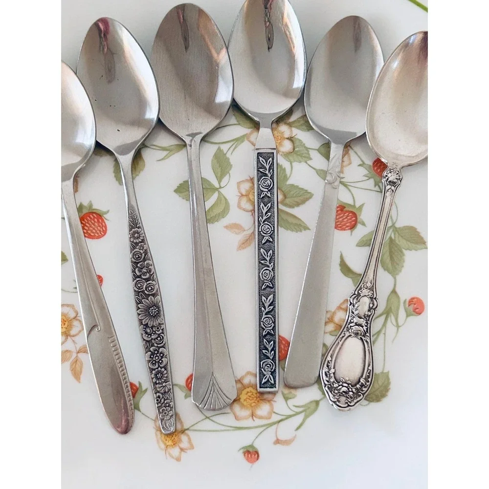 Vintage Mismatched Flatware Sets—Service for 6 (30 pieces)